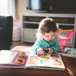 child reading a picture book - Glenn Doman